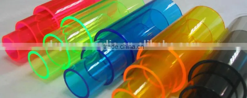 diffuse acrylic tube /transparent acrylic tube