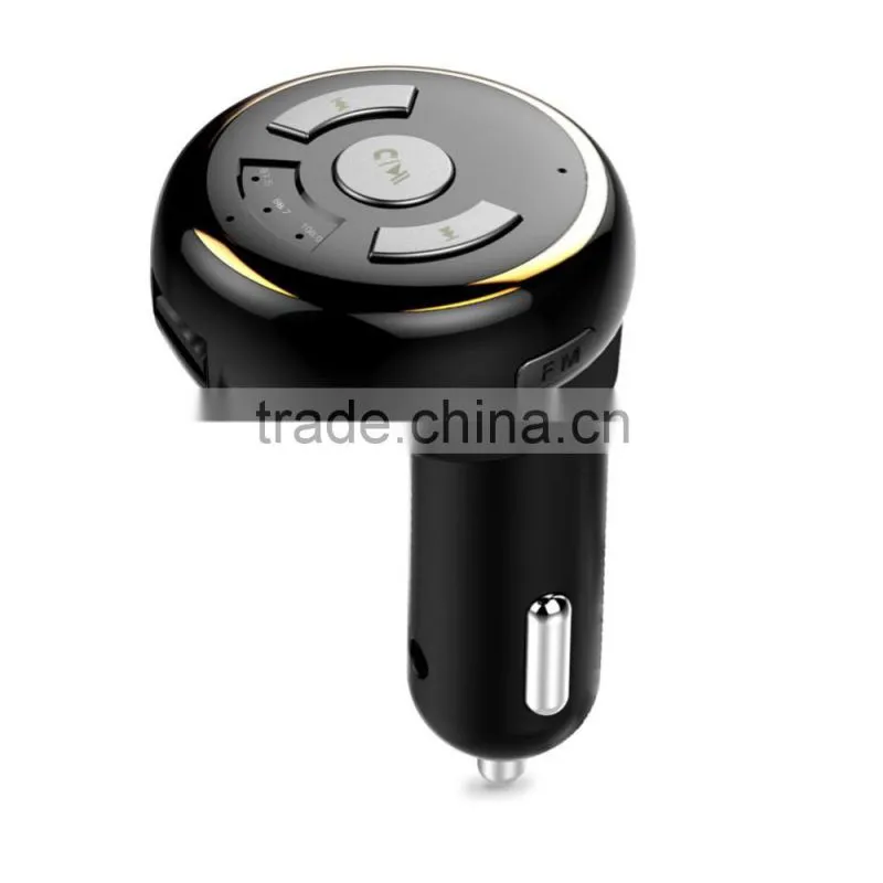 2017 hot sale bluetooth hands-free 3.5mm car receiver stereo bluetooth with FM transmitter