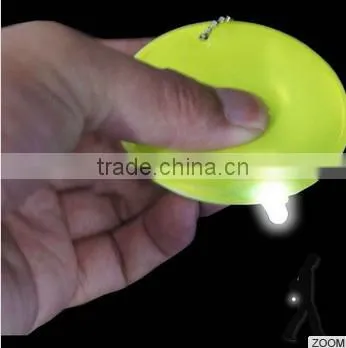 LED Soft Reflector, Reflective LED Tag, LED PVC Keychain