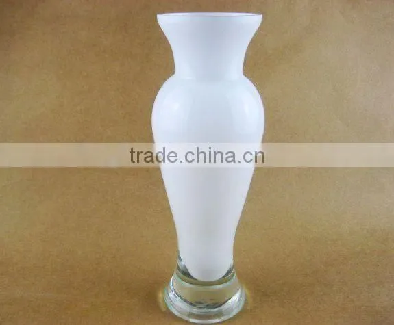 super quality flower bottle/ glass vase