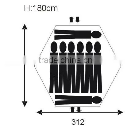Hot selling beach sun dome shade camping tent