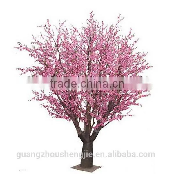 2017 hot sale artificial indoor silk cherry blossom tree