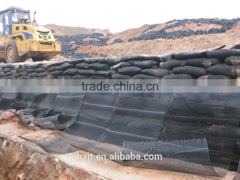 Top quality plastic geogrid uniaxial geogrid