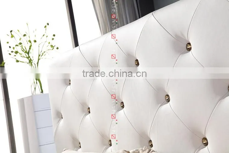 white bedroom furniture sets for adults, furniture bedroom sets round bed, french style white bedroom furniture B514