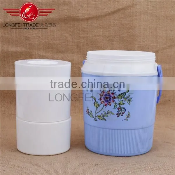 Cheap 2016 Plastic Food Warmer /2L PP Materail Food storage Box with Plastic Inside