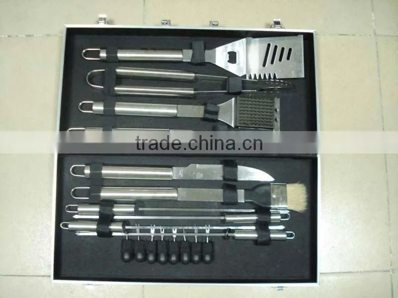 8pcs BBQ tools set with apron