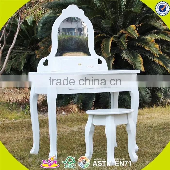 Wholesale reliable quality indoor wooden kids bedroom furniture toy, preschool wooden role play furniture toy W08H075