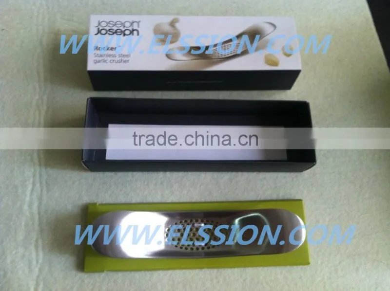 Stainless steel Garlic Press/ Garlic Crusher/ Garlic Rocker As Seen On TV