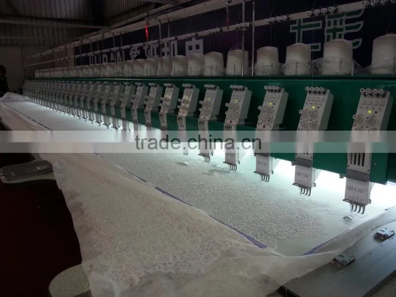 TP433 flat lace computerized embroidery machine