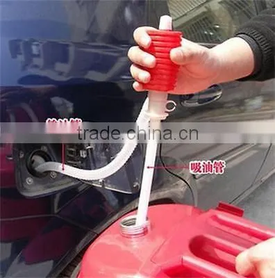 Outdoor Motorcycle Emergency Tool Plastic Manual Pumping Oil Tube Suction Pipe