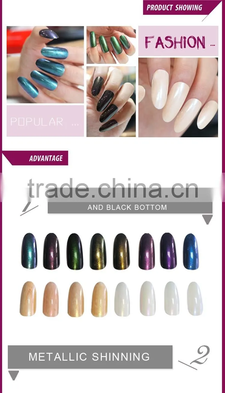Newest Colorful Mirror Powders For Nails