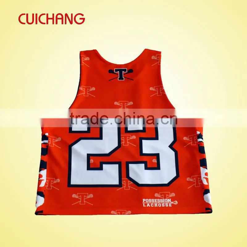 Reversible lacrosse Pinnies