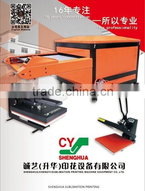 2016 New Hot Big size heat press for sale from Dongguan Shenghua factory direct sell