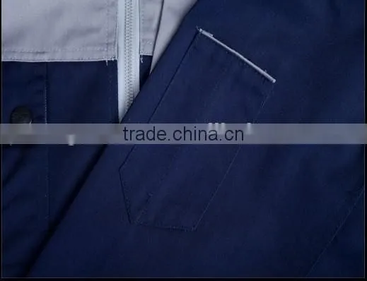 work wear set male tooling uniform and engineer jacket customize long-sleeve mechanic jacket