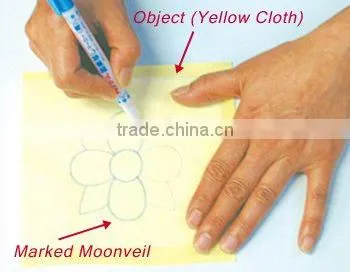 Blue color transfer marker for DIY handicraft transfer picture onto cloth easily wash off # TMB08