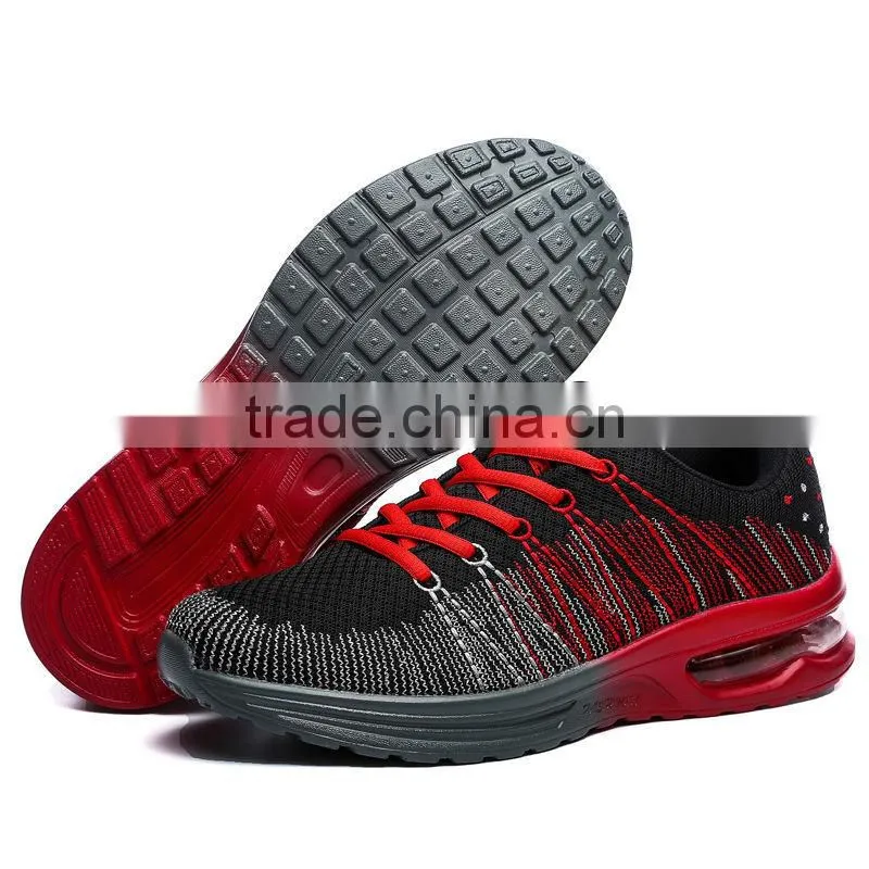 2015 fashion girl running shoe sport for female, good quality fly fabric running shoe for men, male sport shoes running jogging