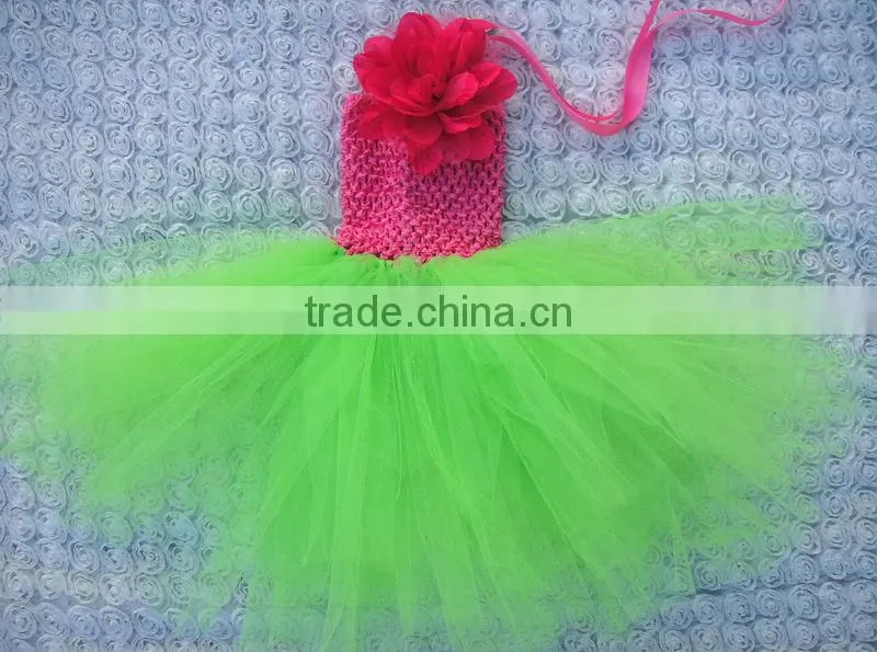 ballet tutus for sale/ crochet top tutus with flower/girls pettiskirt dress wholesale