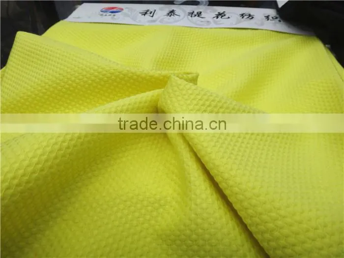women dresses white jacquard fabric / fancy dress fabric