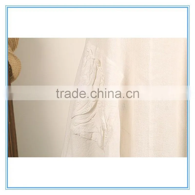 Summer Women Elegant Sleeveless Linen Cotton Asymmetrical Beach Dress