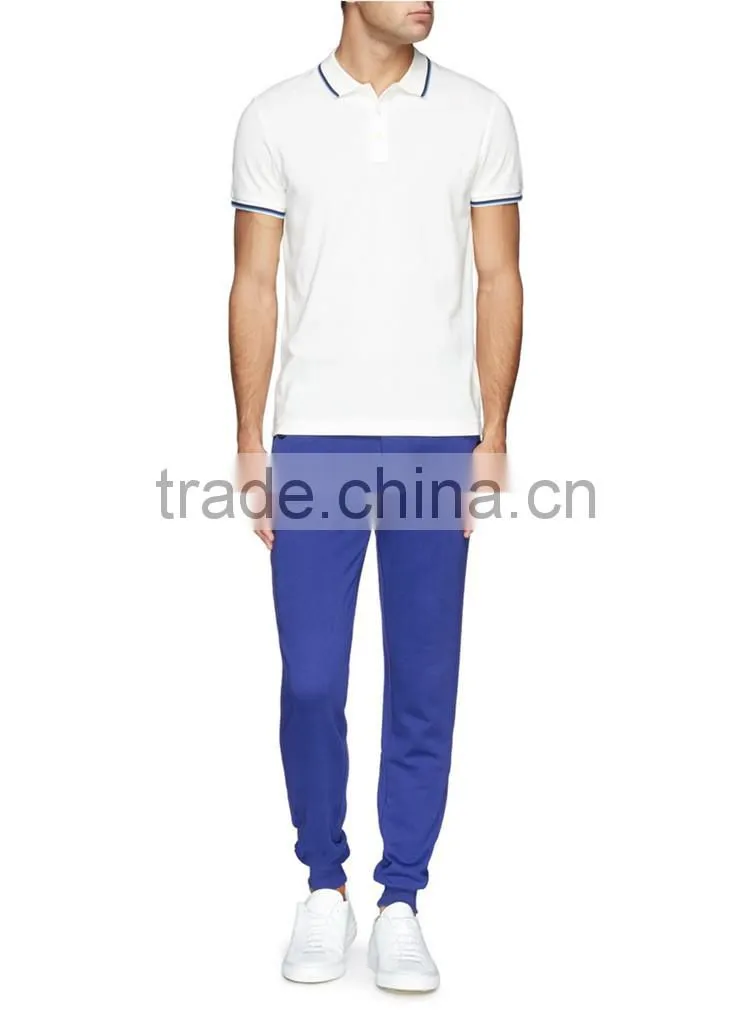 High-end skinny wholesale cotton blue casual mens baggy trousers pants