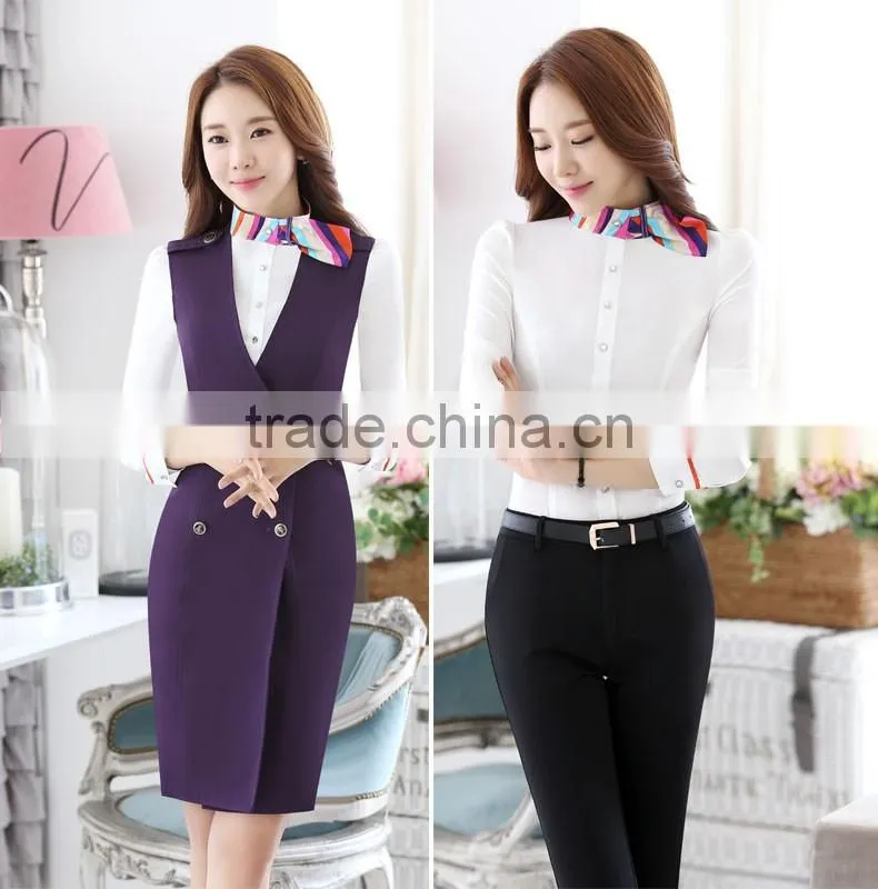 female hotel uniform office uniforms designs for women ladies dresses