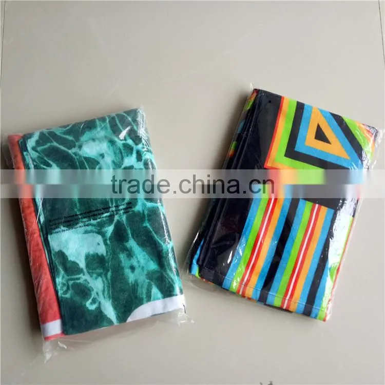 zebra-stripe pattern custom reactive print beach towel with your logo