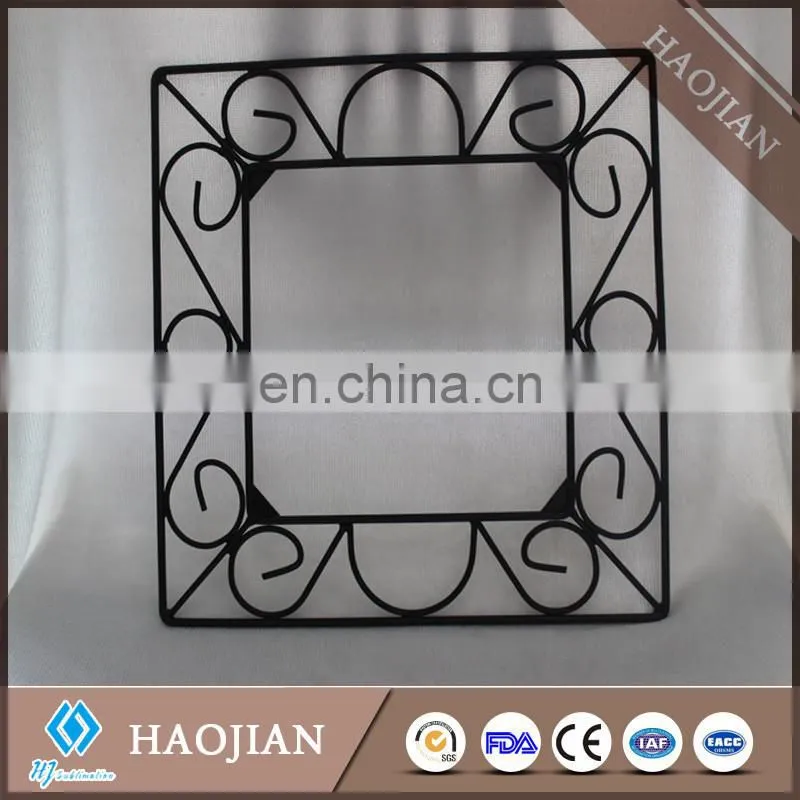Black wrought iron prcture frame wrought iron window frames iron tile frame