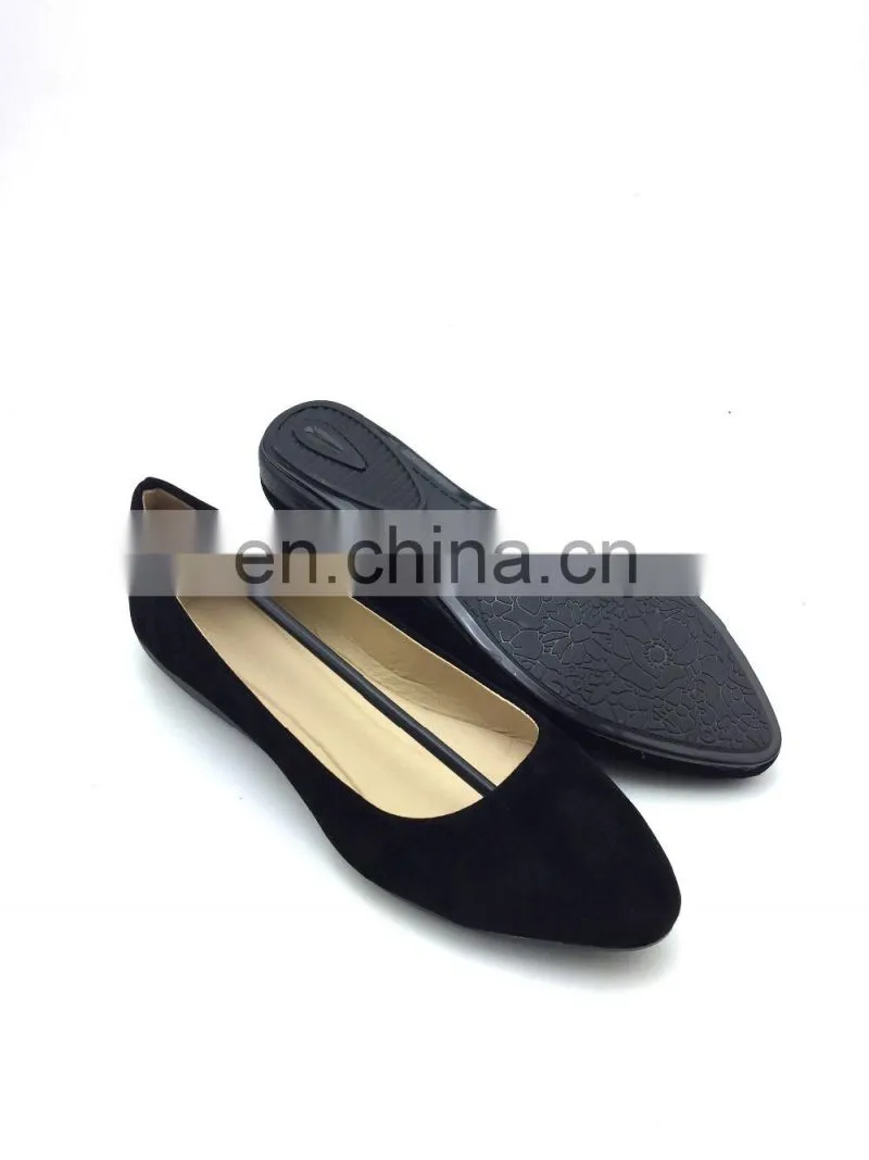 Wholesale girl plain shoes flat sneaker casual