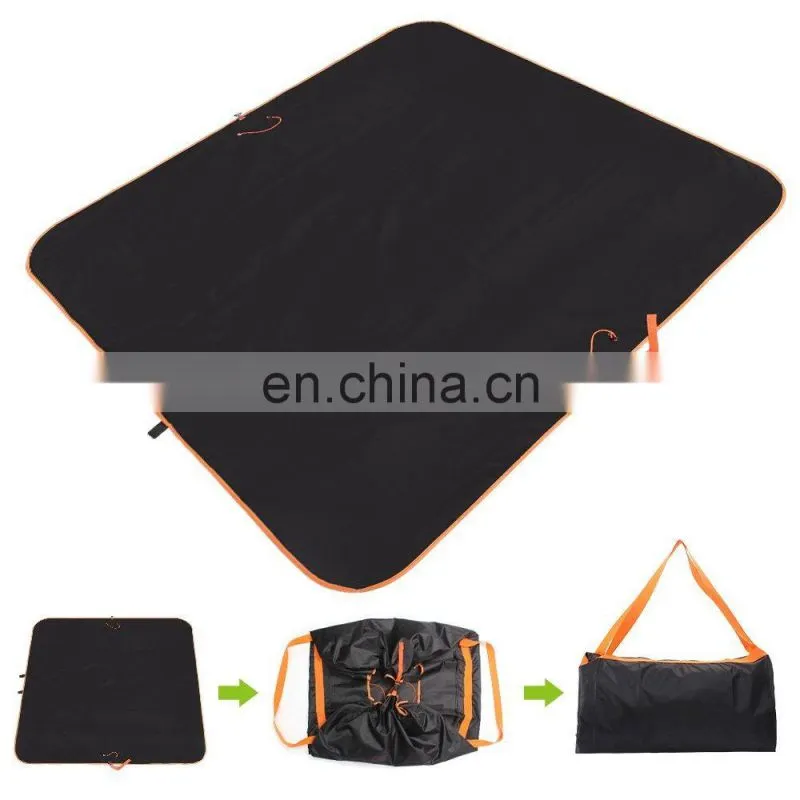 Amazon Supplier Large 145x145cm Portable Family Picnic Mat Children Play Mat