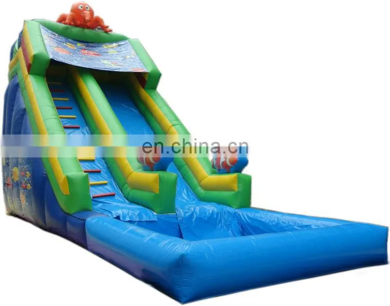 sea world inflatable water sldie ,clownfish inflatable