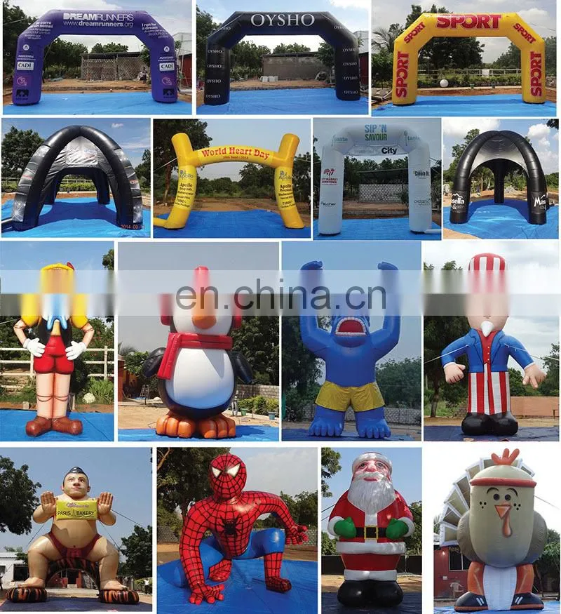 Event promotion tent arch cartoon enlarge inflatable advertising