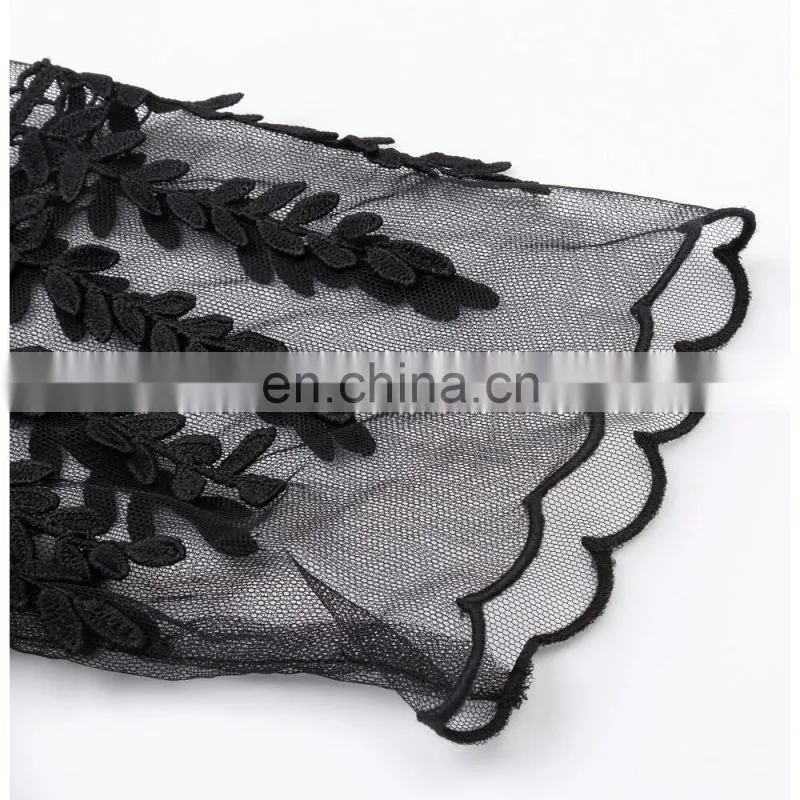Belle Poque Sexy Women's Retro Vintage Half Sleeve V-Neck Lace Victorian Style Dress BP000247-3