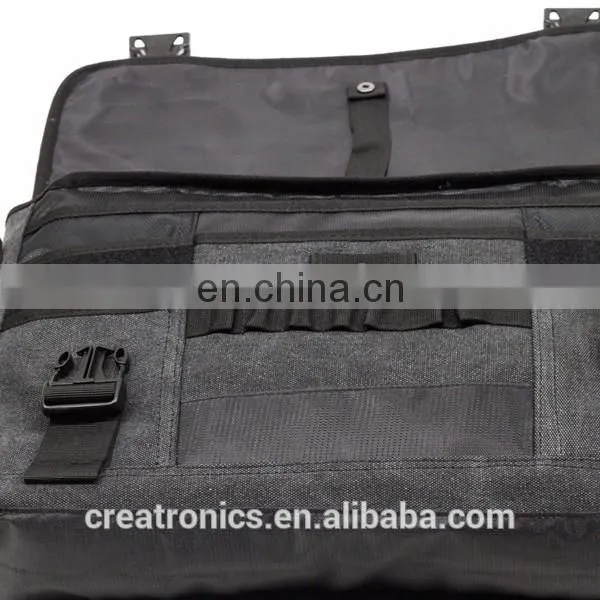 Computer Custom Laptop Bag New Products Black Canvas Felt Shoulder Bag For Men Computer Portable Game Bag