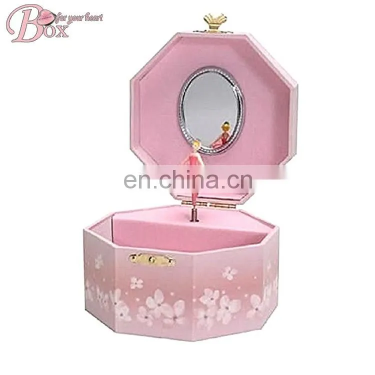 Ballerina Pink Ballerina Jewelry Music Box