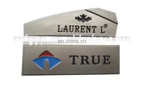 new products 2016 personalized metal luggage logo tag