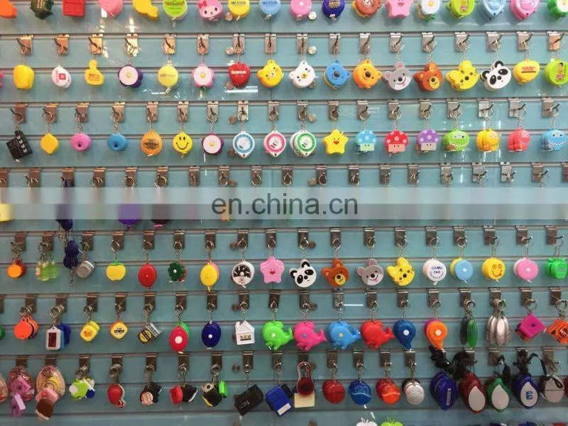 Winho bright color retractable measuring tape keychain