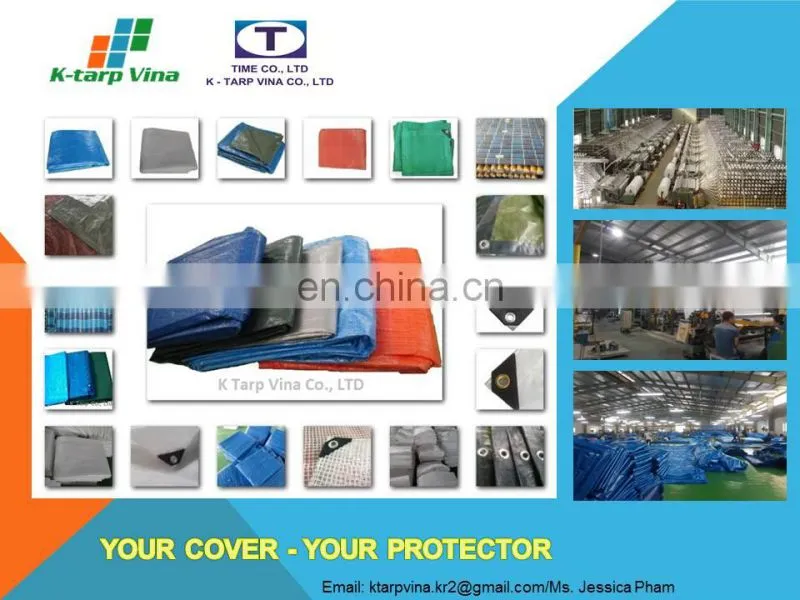 Dark Blue Tarpaulin - Light Duty Tarp - 70 GSM - 90 GSM Tarp