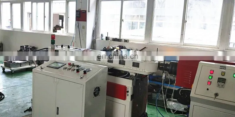 PE conduit pipe corrugated tube/ Flexible plastic corrugated tube convoluted tubes split loom tubing making machine