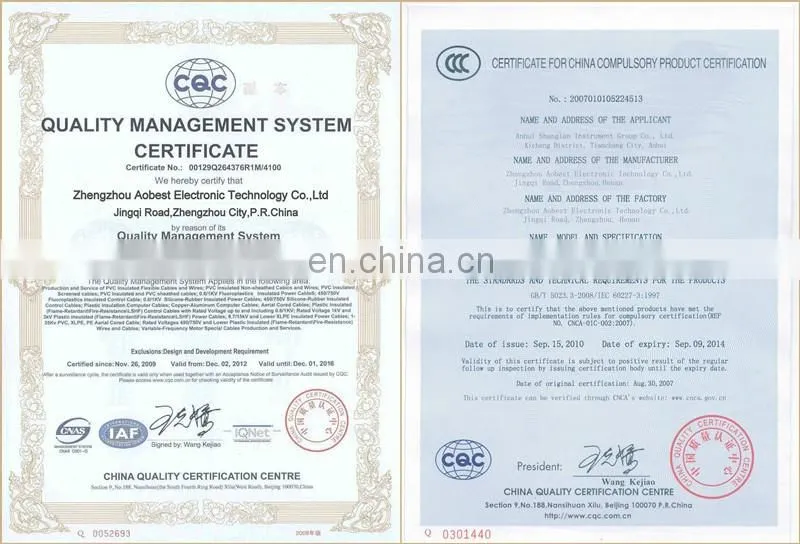 33kv rubber insulation mine power cable electric wire