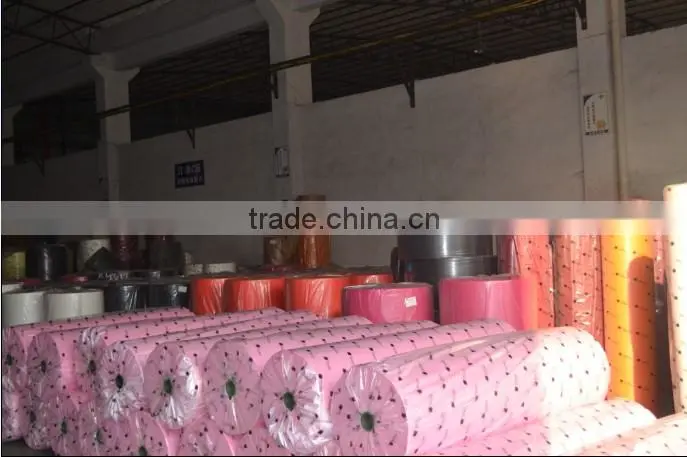 polyester mix viscose nonwoven fabric for hygienic material