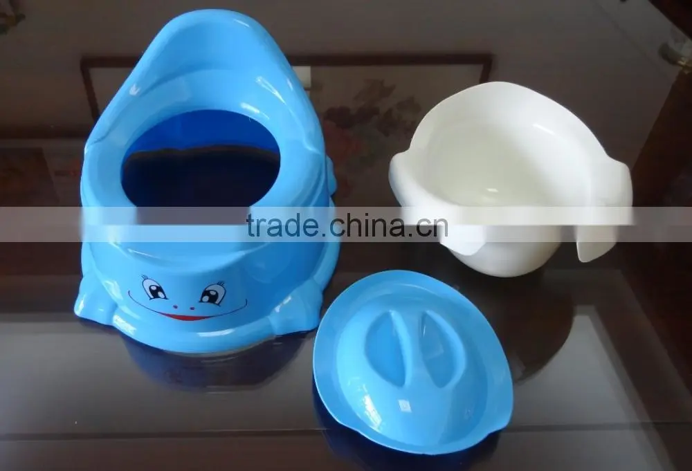 Hot selling new design plastic baby potty
