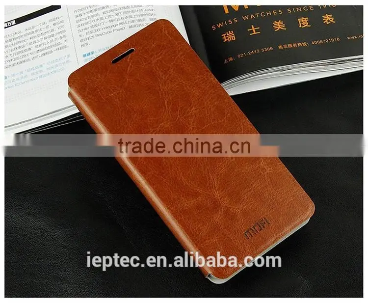 MOFi Case Fashion Design Back Cover for Coolpad F2, Mobile Phone Leather Flip Cover for Coolpad Dazen F2 8675
