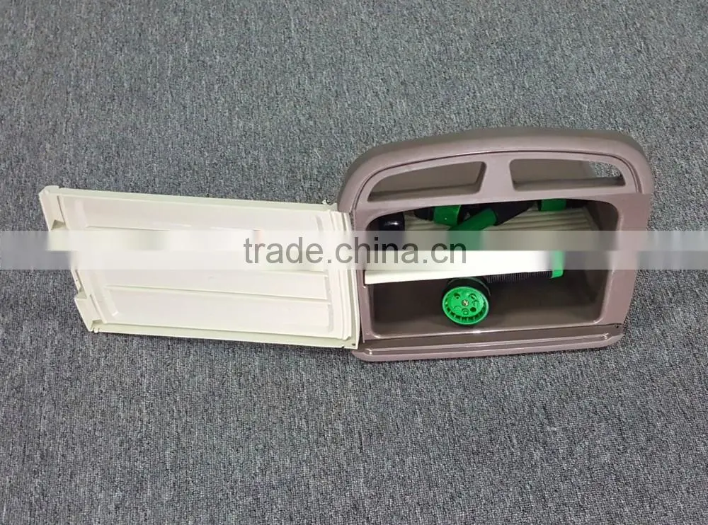 Garden Plastic Hose Hanger with Storage Cabinet