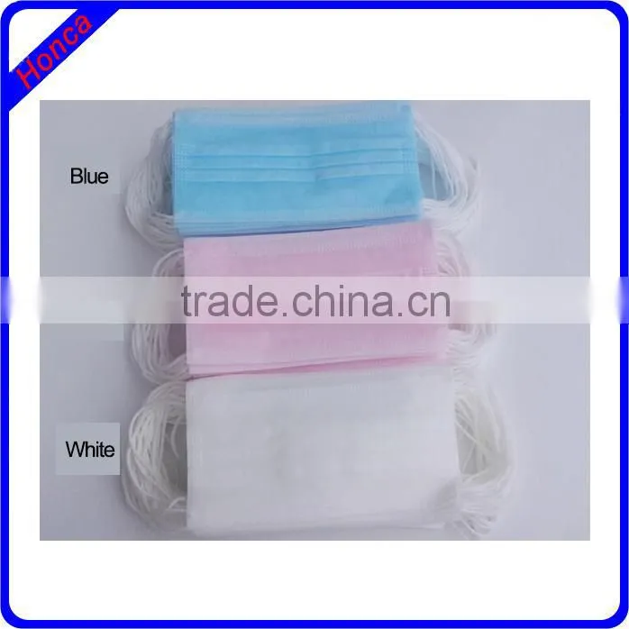 Wholesale 3ply Disposable Doctor Dentist Surgical Face Mask