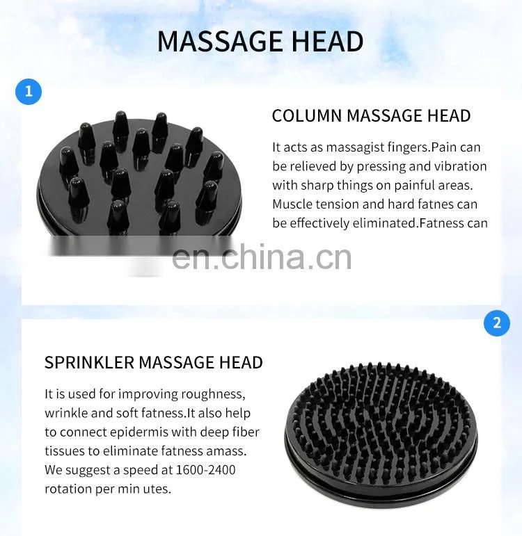 G8 Muscle Vibration Massage Body Shaping Instrument 8G turbo Body Massage G5 Massage Head Anti Cellulite Body Slimming Machine