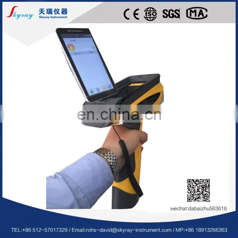 fast soil heavy metals xrf handheld analyzer