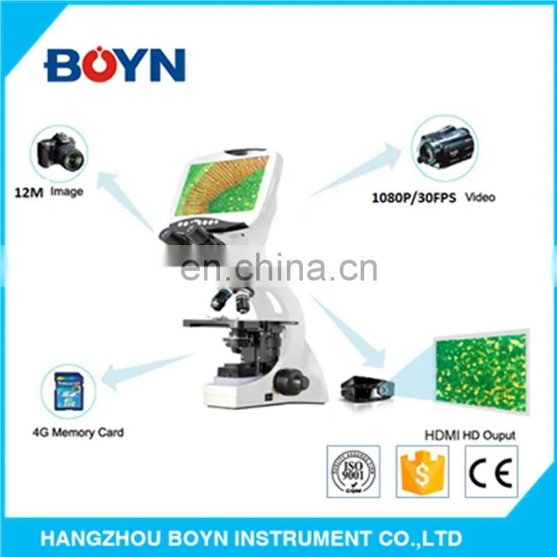 Compound Digital LCD display 9 inches Biological Microscope,DMS -653