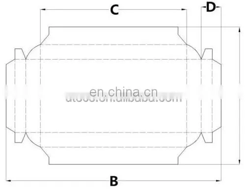 UFG600AG Automatic Pre-fold crash Lock Bottom Folder Gluer, fried chicken packaging box folding gluing machine