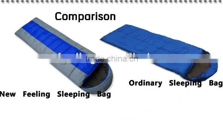 2013 New designed Envelope Sleeing Bag with a Hood