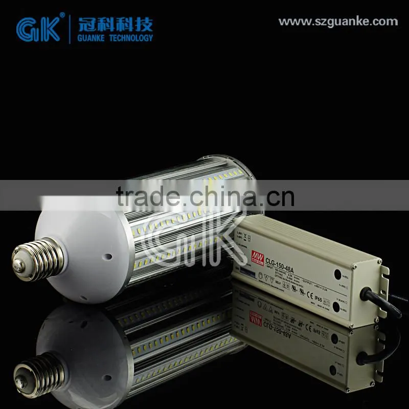 Shenzhen lihgting Guanke dimmable led corn cob bulb led lamp e40 60w led street light
